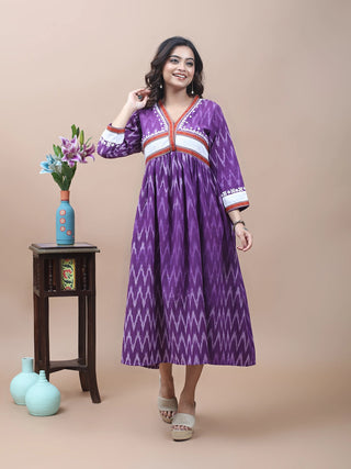 Royal Fusion – Ikkat Heritage Dress