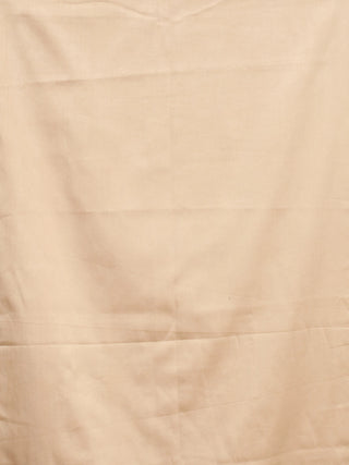 Burnt Ochre Dhakai Jamdani-Inspired Kantha Tussar Silk Dress Material