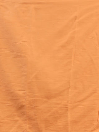 Vermilion & Orange Dhakai Kantha Tussar Silk Dress Material