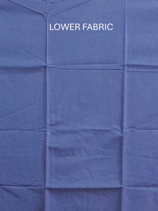 Royal Blue Mercerised Suit with Floral Digital Print Dupatta