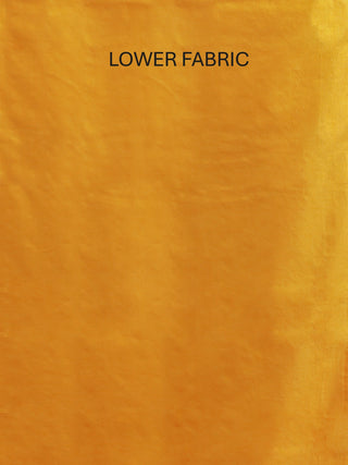 Mustard Yellow Mercerised Suit with Floral Digital Print Dupatta