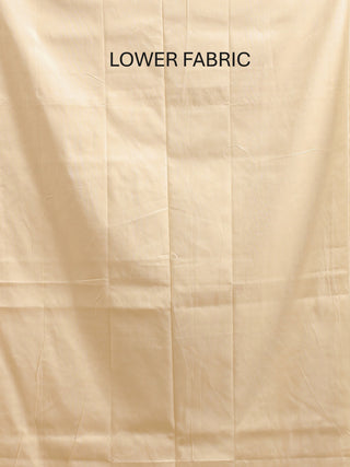 Blush Pink Linen-Cotton Suit with Ivory Embroidered Dupatta