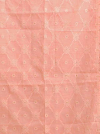 Soft Pink Chanderi Silk Kurta Set with Digitally Printed Dupatta