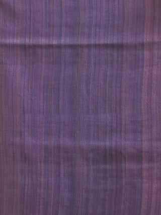 Purple Kurta with Folk Art Inspired Dupatta And Katan Slub Lower