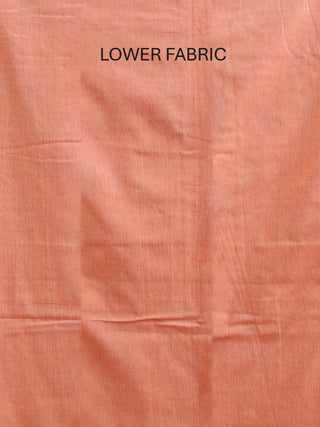 Pista Green Cotton Kurta with Hand Aari Embroidery, Peach Manipuri Innaphi & Lower
