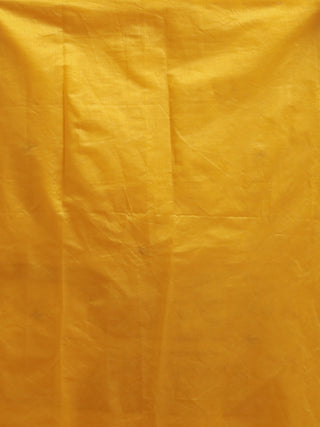Mustard Chanderi Silk Kurta with Hand Zardozi Work, Red Santoon Bottom & Banarasi Dupatta