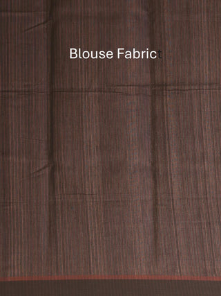 Indigo Blue Bhagalpuri Handwoven Pure Dupion Silk Saree