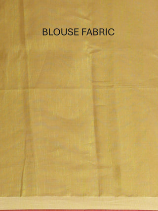 Olive Green Semi Matka Muslin Bengal Handloom Saree