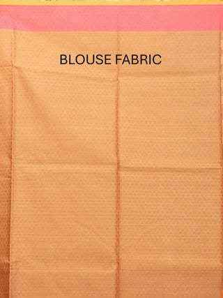 Orange-Fuchsia Supernet Banarasi With Patola Inspired Weaves