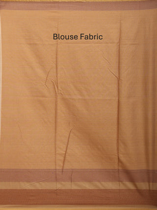 Blue and Beige Pure Tussar Silk  Banaras Handloom Saree