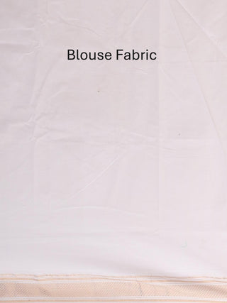 White Handloom Cotton Paithani Saree With Multicoloured Parakeets