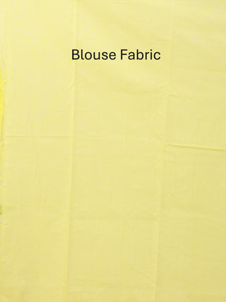Yellow Handloom Cotton Paithani Saree With Multicoloured Parakeets