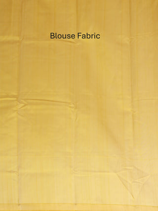 Emerald Green and Yellow Kanchipuram Silk Cotton Handloom Saree